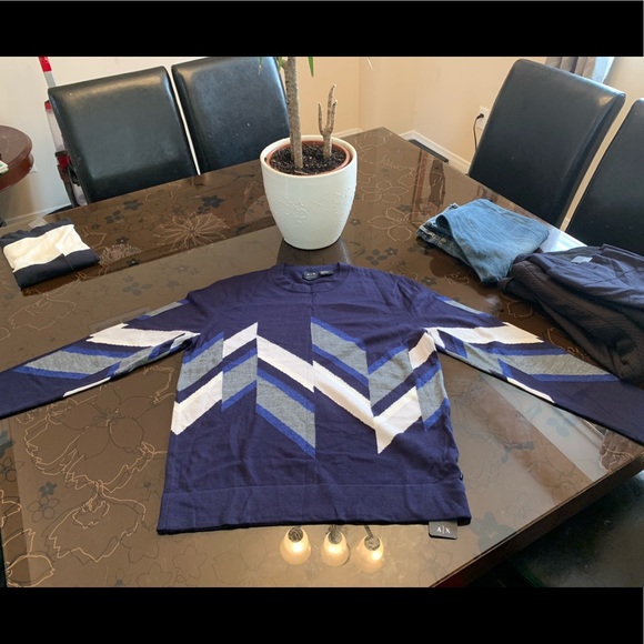 Men’s Armani exchange crew neck sweater - Picture 1 of 3